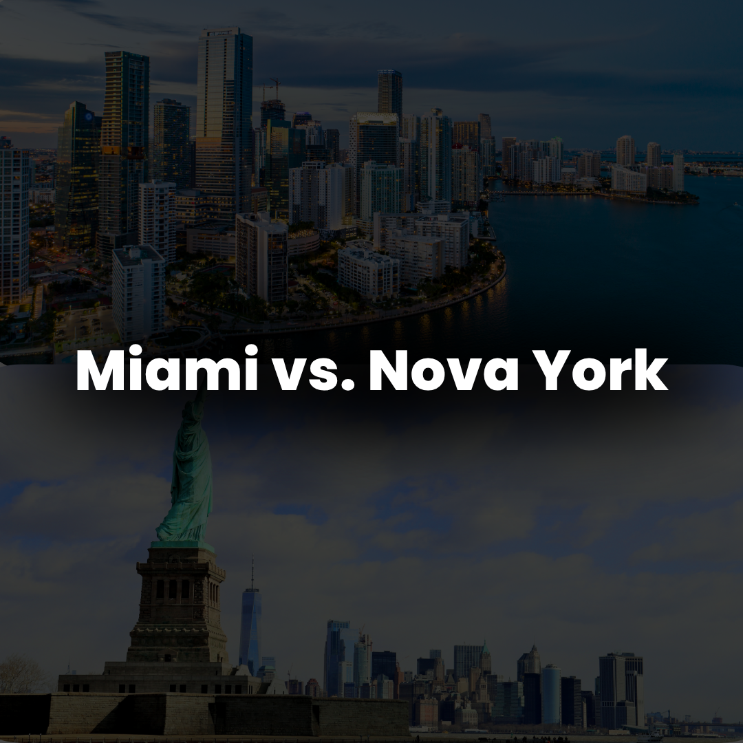 Miami vs. Nova York: Qual é a Melhor Cidade para sua Carreira Internacional?